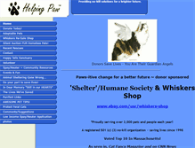 Tablet Screenshot of ahelpingpaw.org